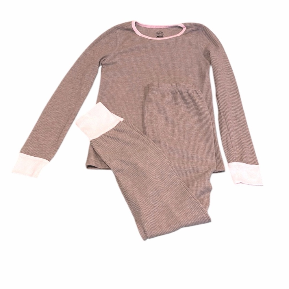 Girls Fruit of the Loom matching thermal set